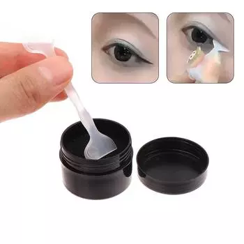 Двусторонние штампы для подводки глаз Набор теней для век Косметика Легко для классической подводки глаз Штамповка трафаретов Аксессуары Инструменты для макияжа onesize