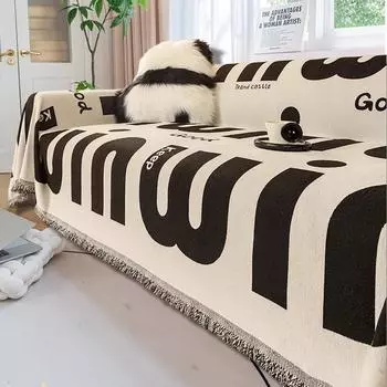 Двусторонний чехол для дивана, полный тканевый чехол, универсальный чехол на четыре сезона, универсальный чехол для дивана, противоскользящая подушка для дивана с защитой от кошачьих царапин 180*130cm