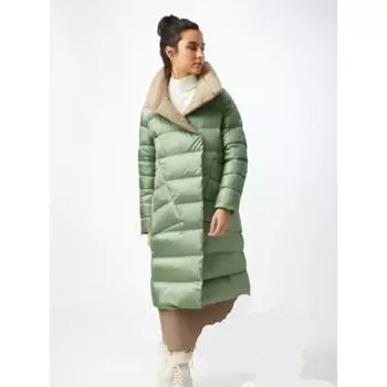 Двусторонний длинный пуховик Водолазка весна-осень Белая теплая парка на утином пуху Черный Золотой Серый Голубой Зеленый Белый S-5XL S