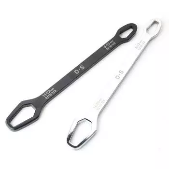 Двусторонний многофункциональный универсальный гаечный ключ 8 мм-22 мм самозатягивающийся гаечный ключ из хром-ванадиевой стали инструмент для ремонта