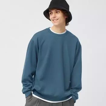 Двусторонний пуловер с длинными рукавами GU by Uniqlo