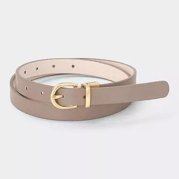 Двусторонний ремень GU by Uniqlo 09 BLACK/ONE SIZE