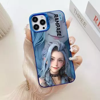 Двусторонний твердый корпус с разноцветным узором и серебряным противоударным корпусом для телефона Samsung Samsung A02 темно-розовый