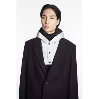Двусторонний укороченный гибридный жилет COS Japan