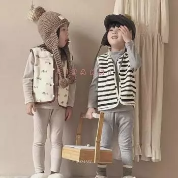 Двусторонний жилет из австрийского зернистого бархата — двухсторонний, теплый, универсальный и защищающий живот на осень и зиму. 90 cm