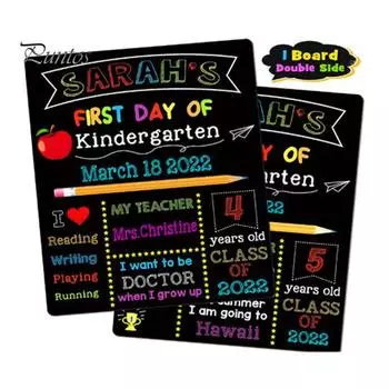 Двусторонняя доска объявлений, многоразовая, детский сад, дошкольное деревянное табло, доска объявлений, декор для школьного класса A