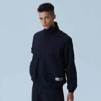 Двусторонняя флисовая куртка Fila Cutised Color Woven Fs2jkf4103x Blk BLACK/105