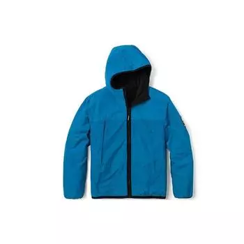 Двусторонняя флисовая куртка Timberland с капюшоном, куртка унисекс, Belize-Blue A5VB9-CY3 XL