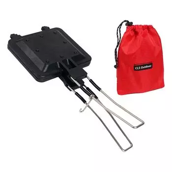 Двусторонняя форма для выпечки сэндвичей, сковорода для сыра на гриле, противень с антипригарным покрытием для блинов, завтрака, барбекю, стейка, кексов