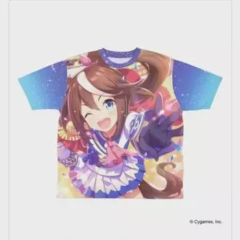 Двусторонняя футболка с полной графикой Uma Musume Tokai Teio