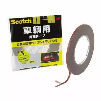 Двусторонняя клейкая лента 3M Scotch для автомобиля 5 мм x 10 м PCA-05