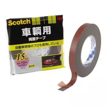 Двусторонняя клейкая лента 3M Scotch для автомобиля 15 мм x 10 м PCA-15