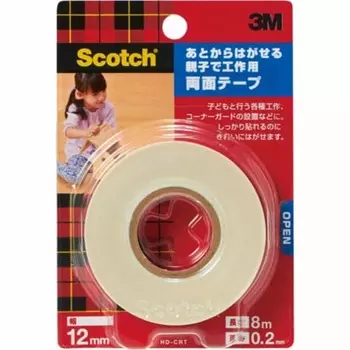 Двусторонняя клейкая лента Scotch® для поделок родителей и детей, которую можно снять позже, 12x8 HD-CRT