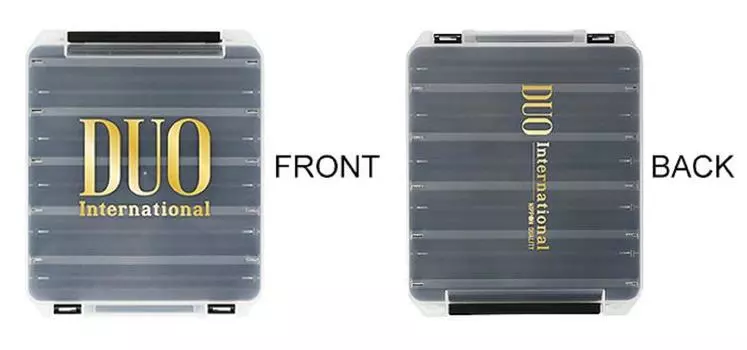 Двусторонняя коробка для снастей Duo Meiho 160 206 x 170 x 44 мм, черное золото (8508) N/A чёрный/золотой