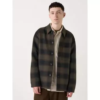 Двусторонняя куртка-рубашка UNIQLO JAPAN 06 GRAY/XS