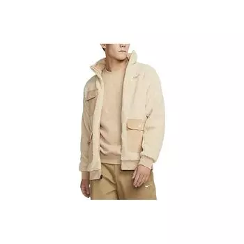 Двусторонняя куртка с вышивкой Nike Мужская верхняя одежда цвета хаки DZ4713-126 L