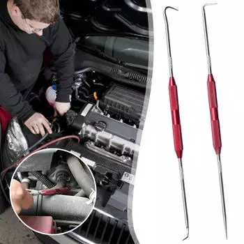 Двусторонняя отвертка для сальника, для прополки виниловых силуэтов, камей, надписей, резьбы, съемник для сальника, наборы для ремонта автомобиля Q1G8