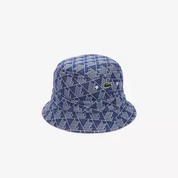 Двусторонняя панама Lacoste Unisex Monogram RK7593 54G QIE 00L