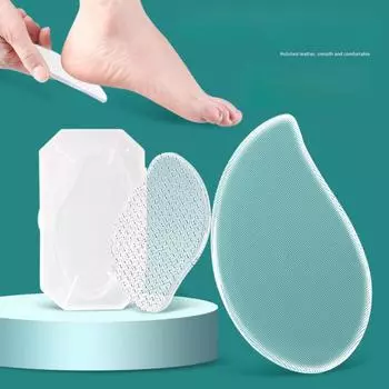 Двусторонняя пилка для ног в форме манго Nano Glass, средство для удаления омертвевших клеток кожи, мозолей, пилка для ног, пилка для педикюра