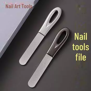 Двусторонняя пилка для ногтей и инструмент для придания формы из нержавеющей стали Seiko