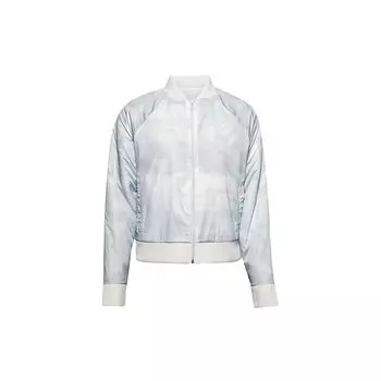 Двусторонняя повседневная куртка-бомбер Under Armour, женская верхняя одежда, белая 1356567-100 S