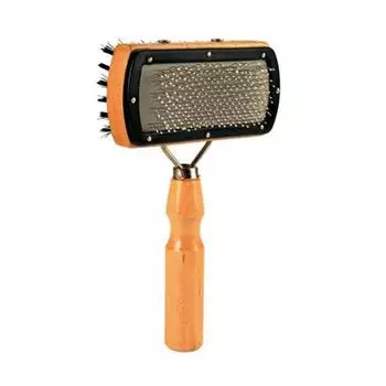 Двусторонняя прямоугольная щетка Trixie dog