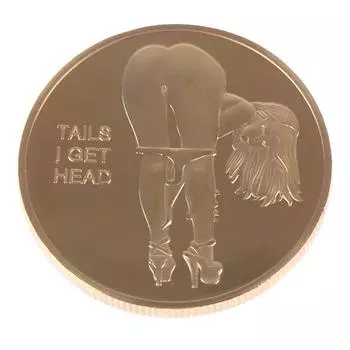 Двусторонняя сексуальная женская монета для взрослых, памятные монеты для счастливой девочки, Массачусетский технологический институт