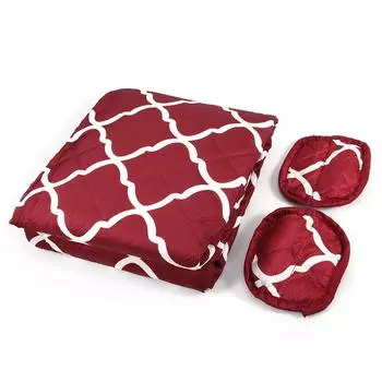 Двусторонняя шлифовка полиэстер эпонж для домашних животных диванная подушка водонепроницаемая нескользящая коврик для автомобиля для домашних животных(Вино