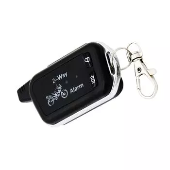 Двусторонняя сигнализация для мотоцикла, запуск системы с пуском, отключением пламени, двойной вспышкой, регулировкой чувствительности поиска автомобиля с помощью пульта дистанционного управления