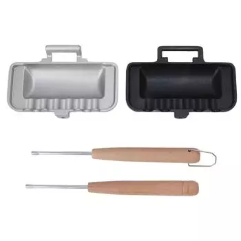 Двусторонняя сковорода для сэндвичей, сковорода для выпечки сэндвичей, хлеб, запечатанная форма для выпечки, сковорода