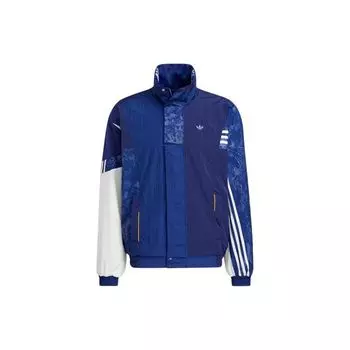 Двусторонняя спортивная куртка Adidas Originals Trefoil Firebird Мужские куртки Victory-Blue HH9962 XXS