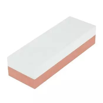 Двусторонняя точилка для кухонных ножей с зернистостью 400 и 1500, зеленый и красный корундовый точильный камень