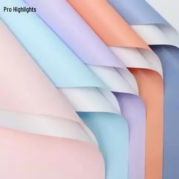 «Двусторонняя водонепроницаемая упаковочная бумага для корейского цветочного букета Танабата»