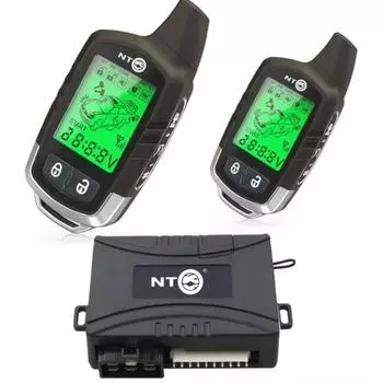 Двусторонняя ЖК-система автомобильной сигнализации с дистанционным управлением и частотой интеллектуального запуска двигателя, бесключевой доступ, автомобильные сигнализации Viper NT280S