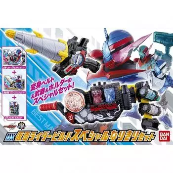 DX Kamen Rider Build Special Narikiri Set Build Drill Полная бутылка Кролик Полный бак Полный ёж Полный пылесос Полная бутылка Set Contents