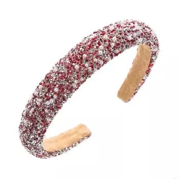 DXAE Женский сверкающий стразами ободок для волос, жемчужный, усыпанный жемчугом, для невесты на свадьбу и для повседневного использования, модные аксессуары