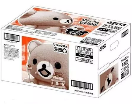 DYDO Drinko Rilakkuma Natural Water 500 мл x 24 бутылки