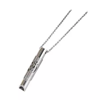 Дыхательное ожерелье Свисток Кулон Дыхательное ожерелье Ожерелье для снятия тревоги для осознанного успокоения Снятие стресса Медитация