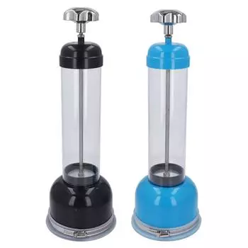 Дыхательный насос для телят из нержавеющей стали с регулируемой всасывающей способностью, портативный респиратор для новорожденных телят для животноводства Black