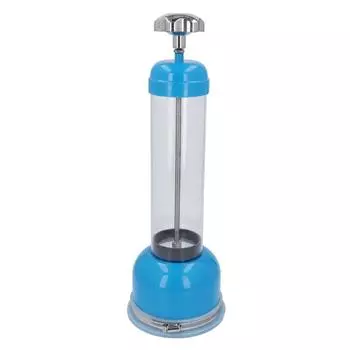 Дыхательный насос для телят из нержавеющей стали с регулируемой всасывающей способностью, портативный респиратор для новорожденных телят синий