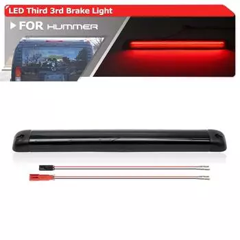 Дымчатый светодиодный третий стоп-сигнал для Hummer H2 2003-2009 для Chevrolet C/K Suburban Tahoe GMC Yukon XL, дополнительный стоп-сигнал дым