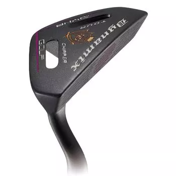 Dynagolf Dynamics Tour Chipper 33 дюйма Угол наклона 32 градуса Стальной стержень Большой диаметр Рукоятка Dynagolf Tour Chipper Lady Day Белый Розовый Милый женский розовый