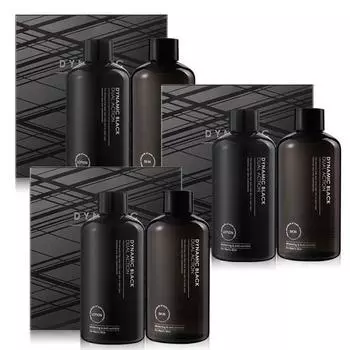 Dynamic Black men’s cosmetics 2-piece set 1+1+1