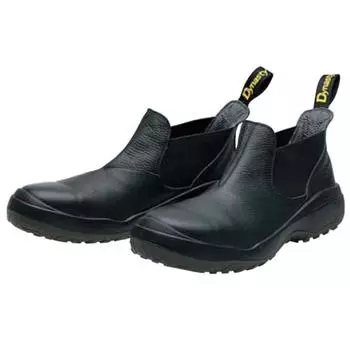 Dynasty Comfort Safety Side Высокотехнологичная смола, изготовленная из JIS T8101 S Класс E Пройден DC807 Черный см [Donkel] Обувь, Резина, Носок, Кожа, (Тип D) Мужской чёрный