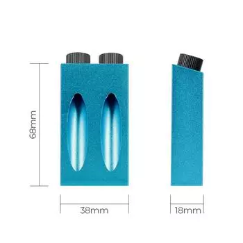 Дырокол 15 градусов карманный комплект для отверстий с набором сверл по дереву направляющая для сверления отверстий локатор 7/14/15 шт