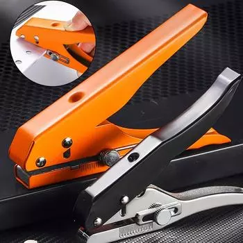 Дырокол 5/16 дюйма-8 мм, мощный дырокол, одинарный, дырокол для бумаги, портативный ручной дырокол для бумажных карт, пластика, картона