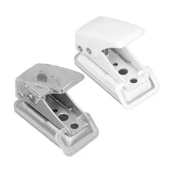 Дырокол белый мини-ручка ручной дырокол на одно отверстие для скрапбуков бумажные карты ремесла Stat White