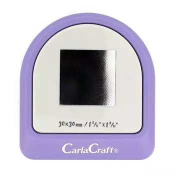 Дырокол Carl CN45001 Craft Punch, Mega Jumbo Square, 1,2 дюйма (30 мм)