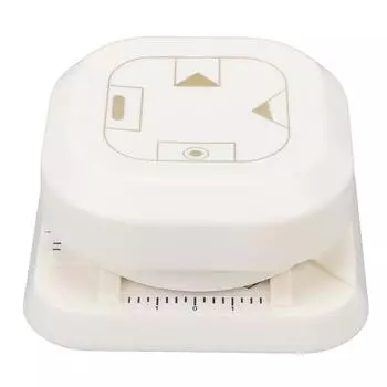 Дырокол для бумаги, угловой резак, многофункциональный дырокол 4 в 1 с нижним отделением для хранения конфетти