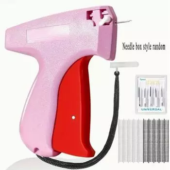 Дырокол для ценников Инструмент для прикрепления этикеток на одежду Не стежок Дырокол для прикрепления ценников с иглами для шерсти, хлопка, джинсовой ткани, полиэстера